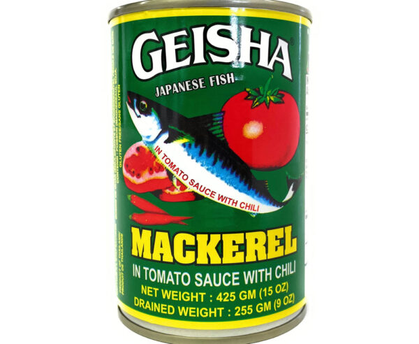 Geisha Mackerel in Chilli