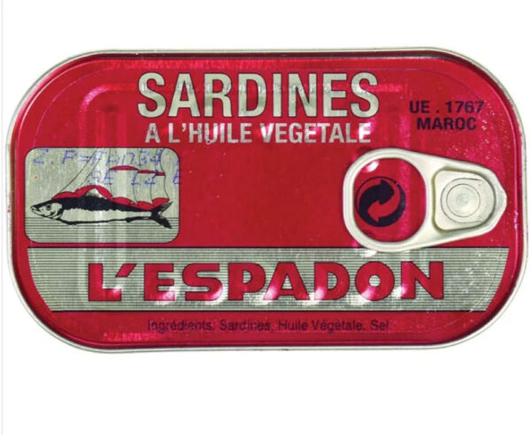 L’Espadon Sardines in Vegetable Oil