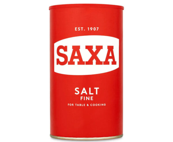 Saxa Salt (red drum)